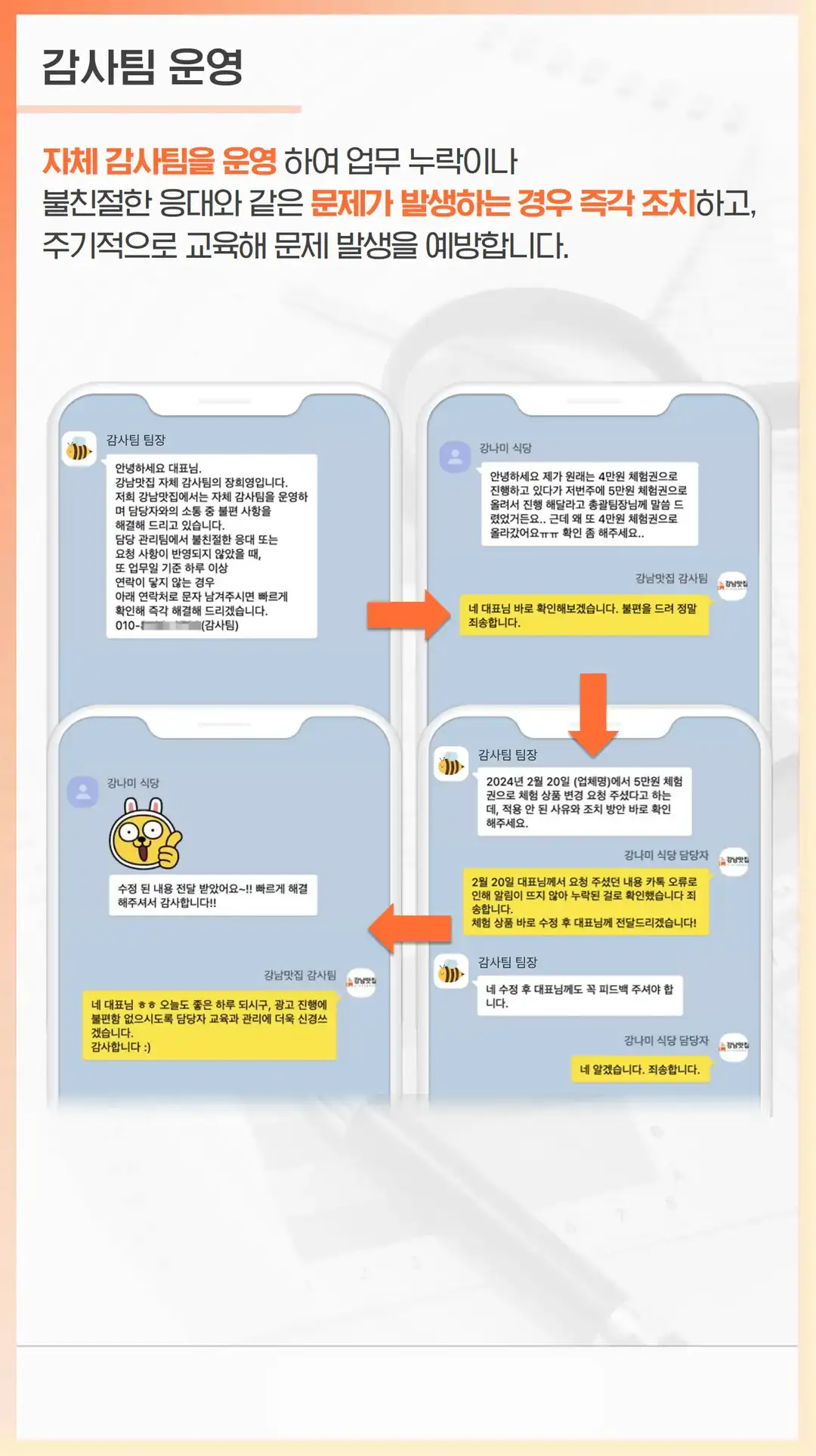 남정동 리뷰 관리