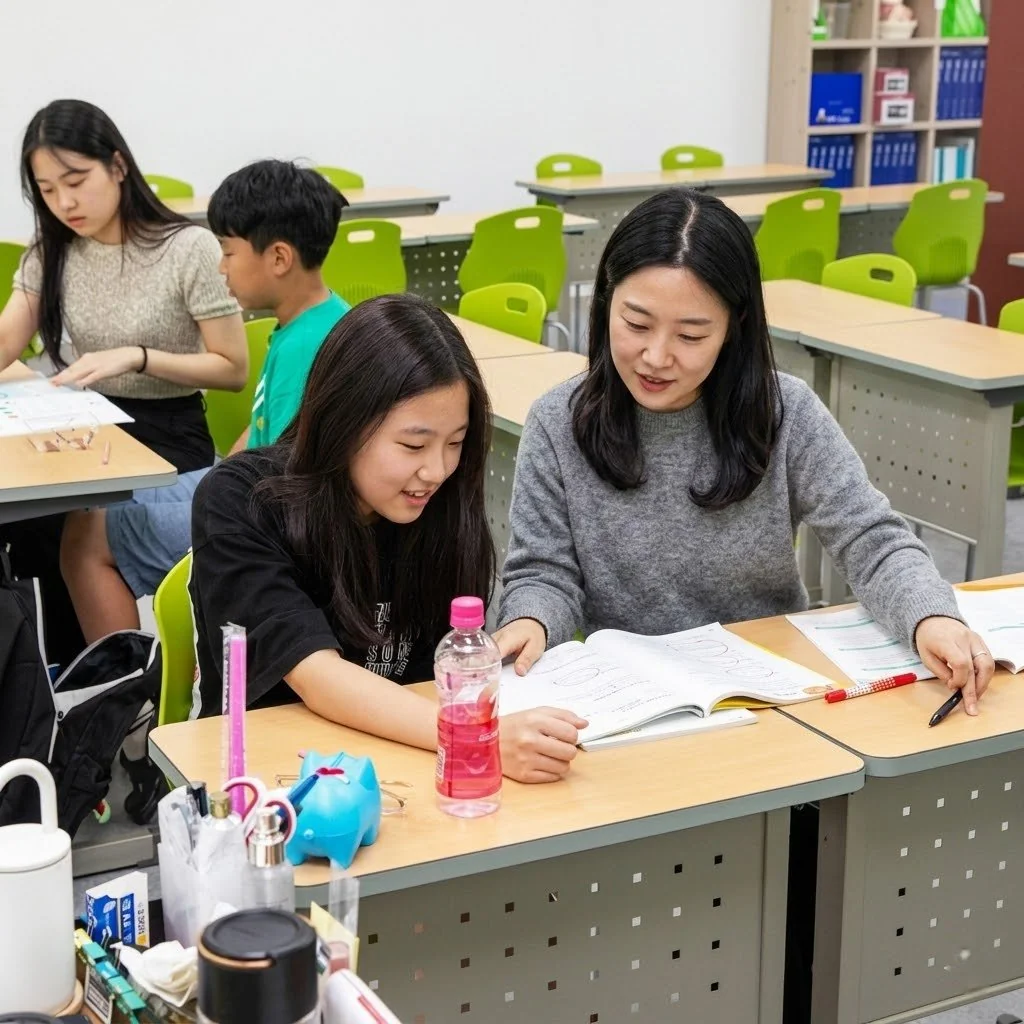 덕풍 중2 영어학원 내부 사진